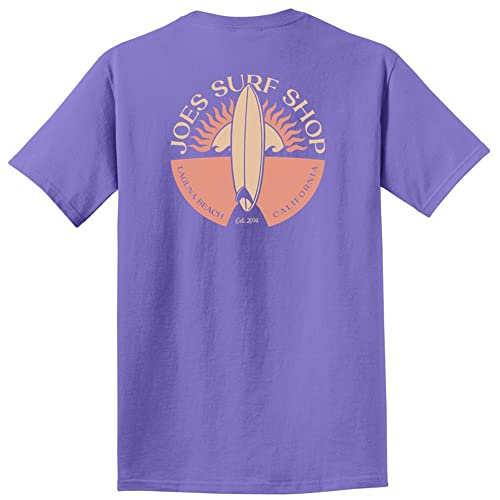 Amethyst / Yellow Sunset Scene