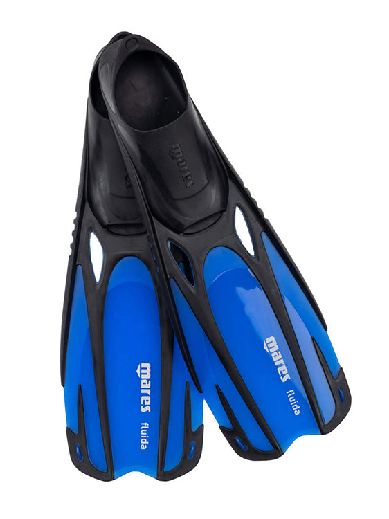 Mares Fluida Snorkeling Fins - Lightweight & Comfortable Diving Fins for Men & Women - Perfect for Snorkeling, Scuba Diving & Beach Vacations