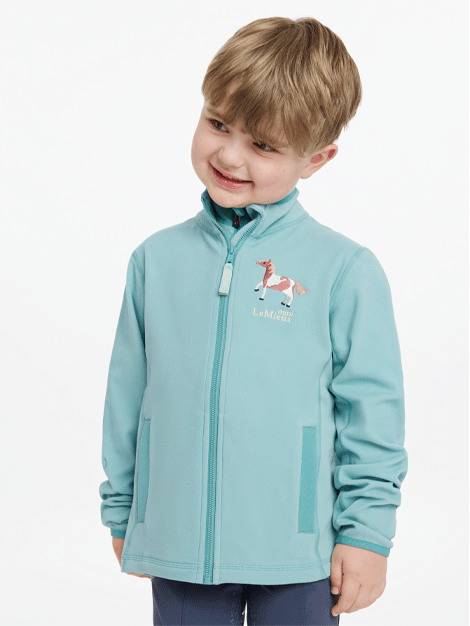 Le Mieux Mini Mari Fleece Zip Through Jacket - Cozy & Stylish Outerwear for Women - Perfect for Casual Outings, Travel & Outdoor Adventures