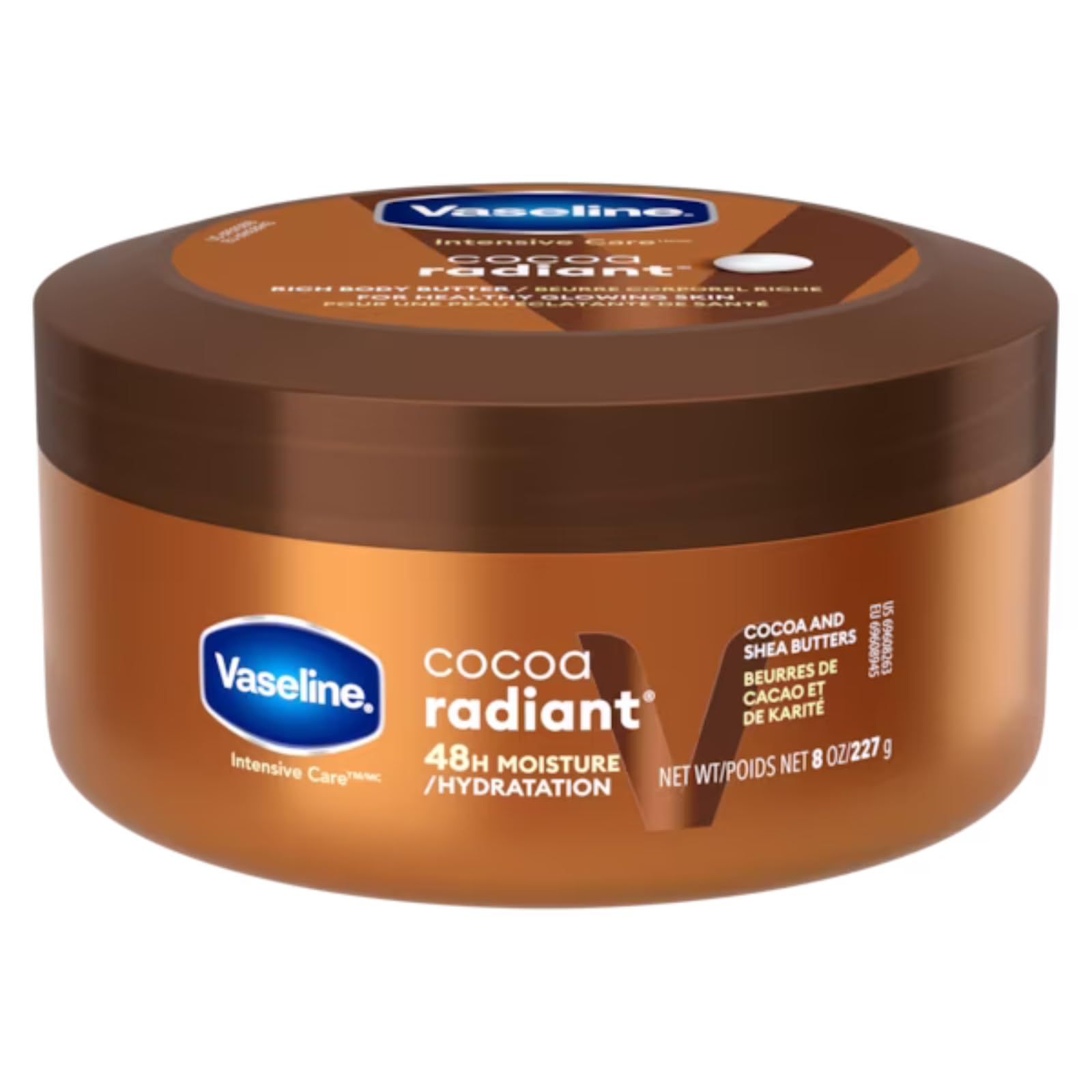 Cc1st Customers Come 1st Cocoa Body Butter - Vaseline Intensive Care Cocoa Radiant Moisturizing Body Lotion 250ml (Pack of 2) - Deep Hydration for Dry Skin, Perfect for Winter Care & Daily Nourishment
