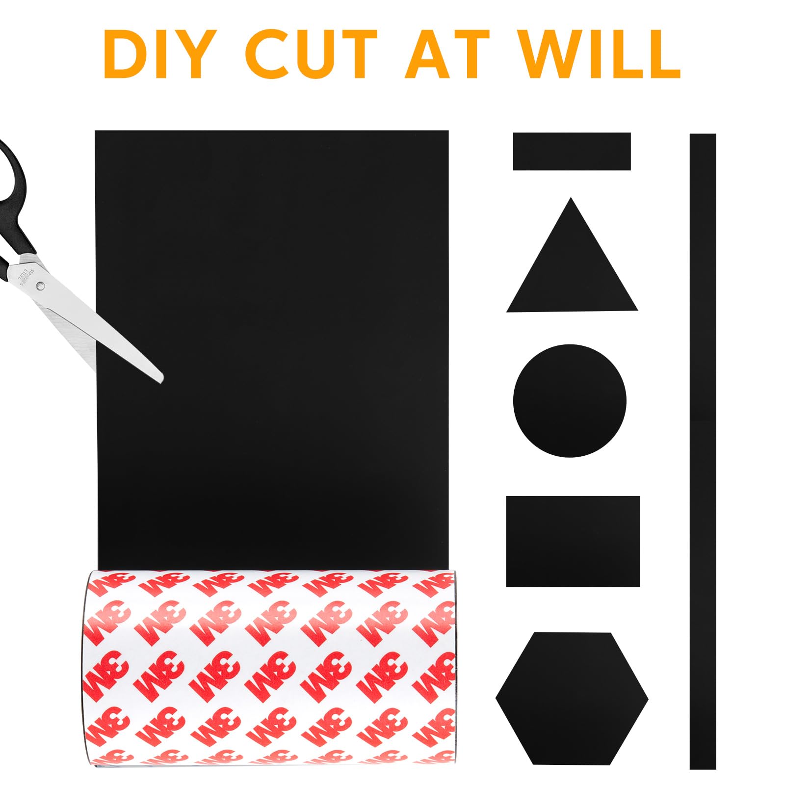 Non-Slip Furniture Pads for Hardwood Floors - Self-Adhesive Silicone Grippers for Chairs, Tables, Electronics & Appliances - 4
