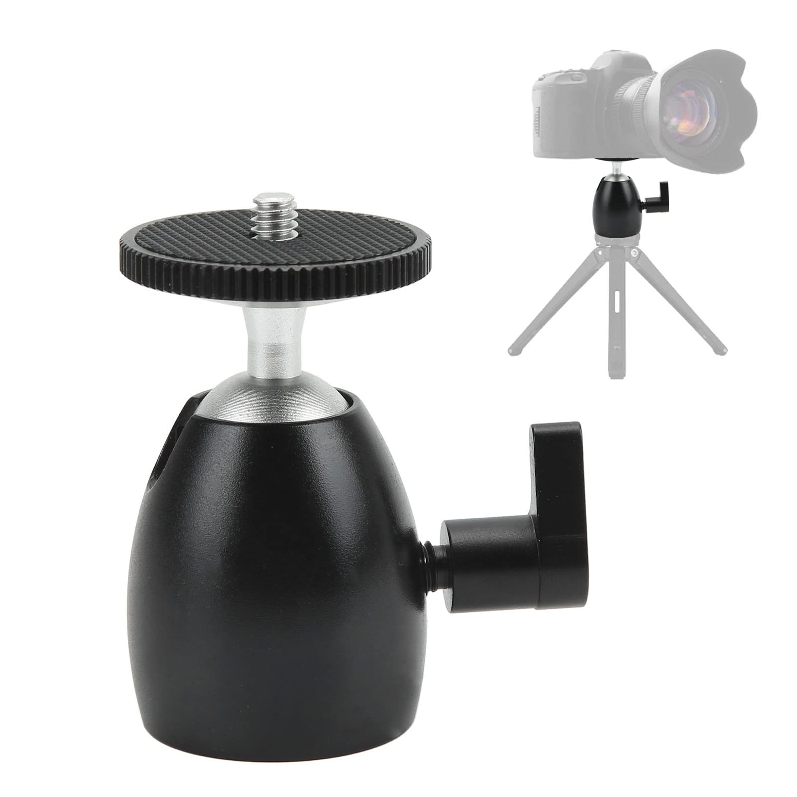 VBESTLIFE 360 Degree Panoramic Ball Head with 1/4