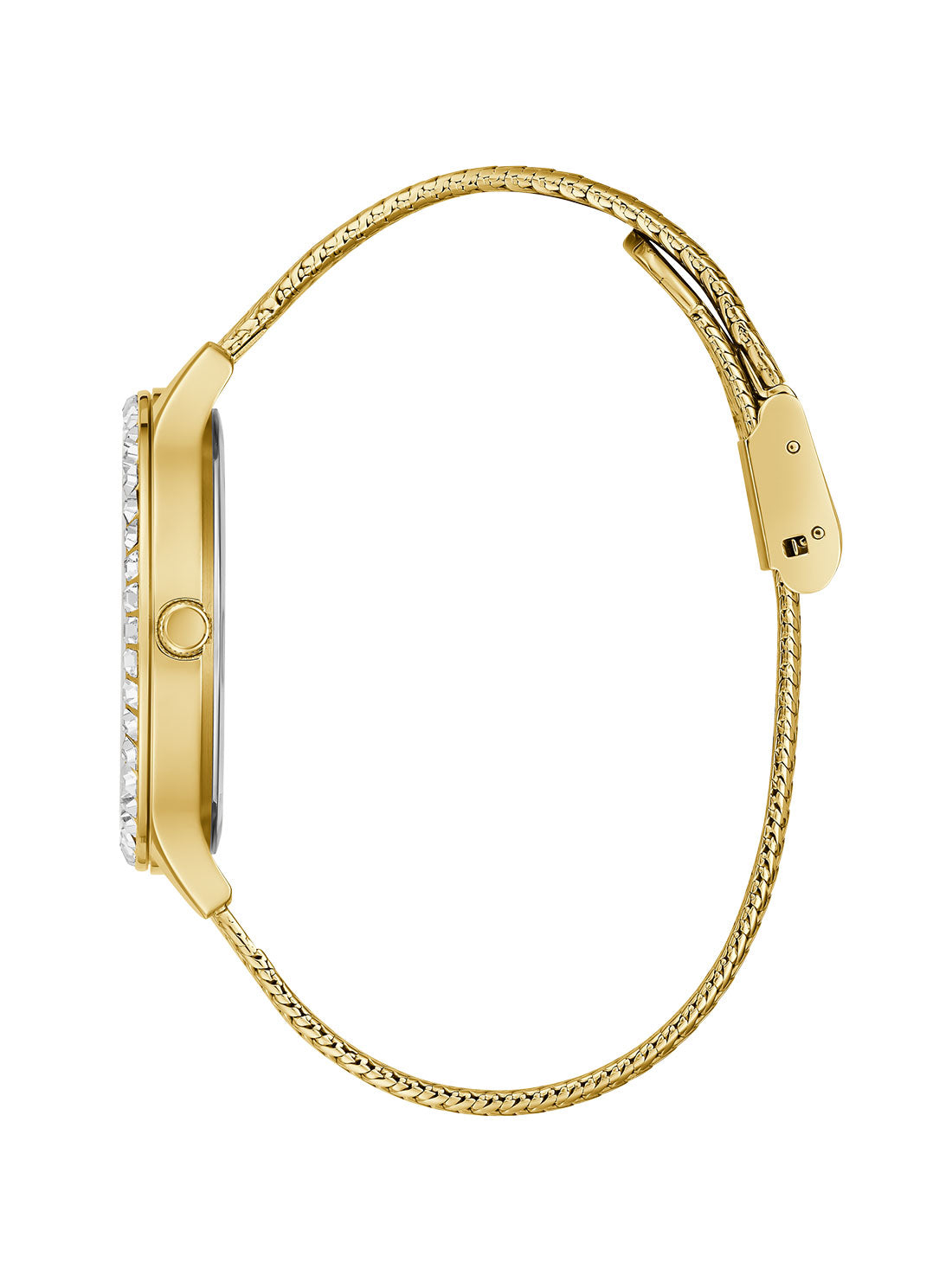 Elegant Gold Mesh Watch for Women - Stylish & Durable Dress Watch for Parties, Weddings & Formal Events