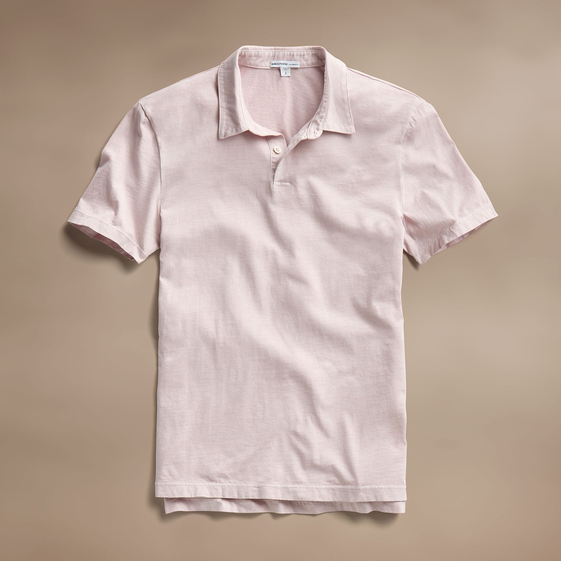 Soft Sueded Jersey Polo Shirt for Men - Degas Pigment Casual Wear - Perfect for Office, Golf & Weekend Outings
