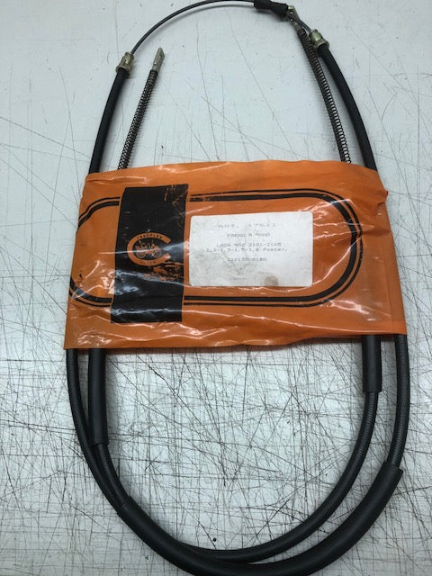 Lada Sedan Hand Brake Cable Replacement - High Quality Braking System Part for Lada 2101-2107 - Perfect for DIY Car Repair & Maintenance
