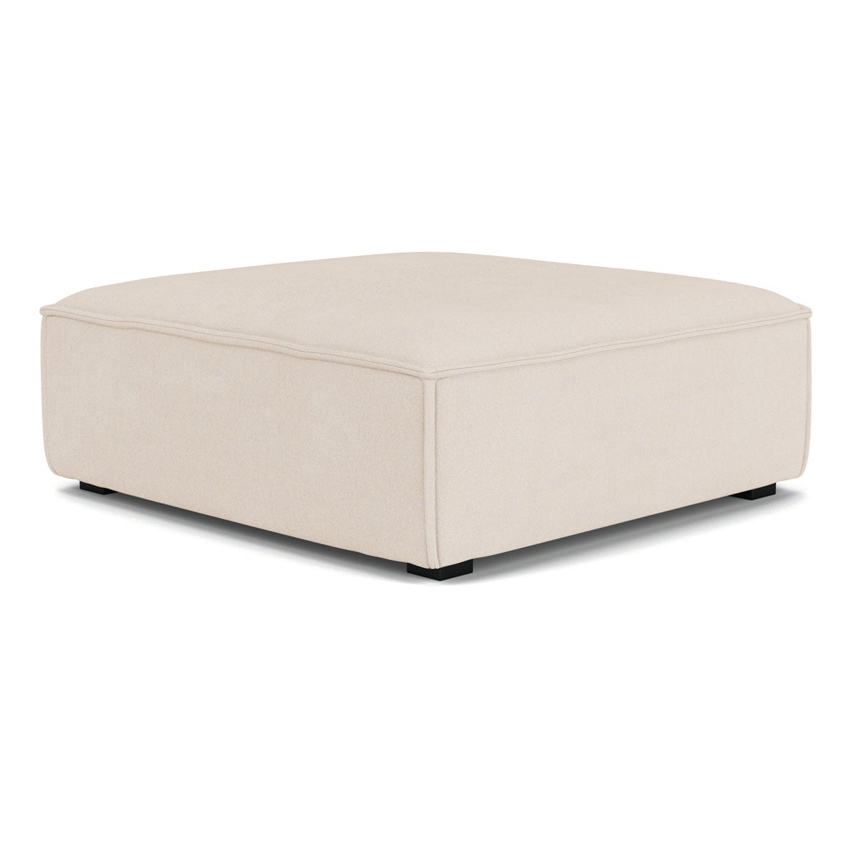 Extra Large Daphne Fabric Footrest - Soft & Supportive Ottoman for Home, Office, or Travel - Perfect for Relaxing, Gaming, or Working Comfortably