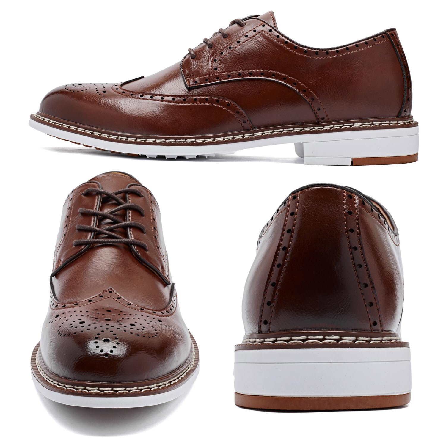 Men's Oxford Dress Shoes - Classic Business Formal Shoes for Men | Perfect for Office, Weddings & Special Occasions