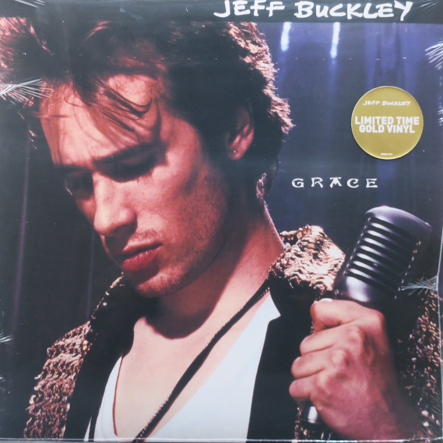 JEFF BUCKLEY 'Grace' GOLD Vinyl LP Record - Limited Edition Collector's Item for Music Lovers & Audiophiles - Perfect for Home Listening, Gifts & Vinyl Collections