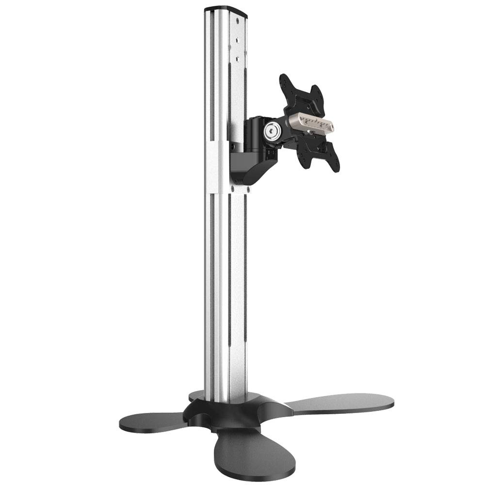 Cotytech Apple Monitor Stand Quick Release with Low Profile Vertical Lift (BL-AF5) - Ergonomic Desk Mount for MacBook, iMac & Mac Mini - Perfect for Home Office & Workspace Setup