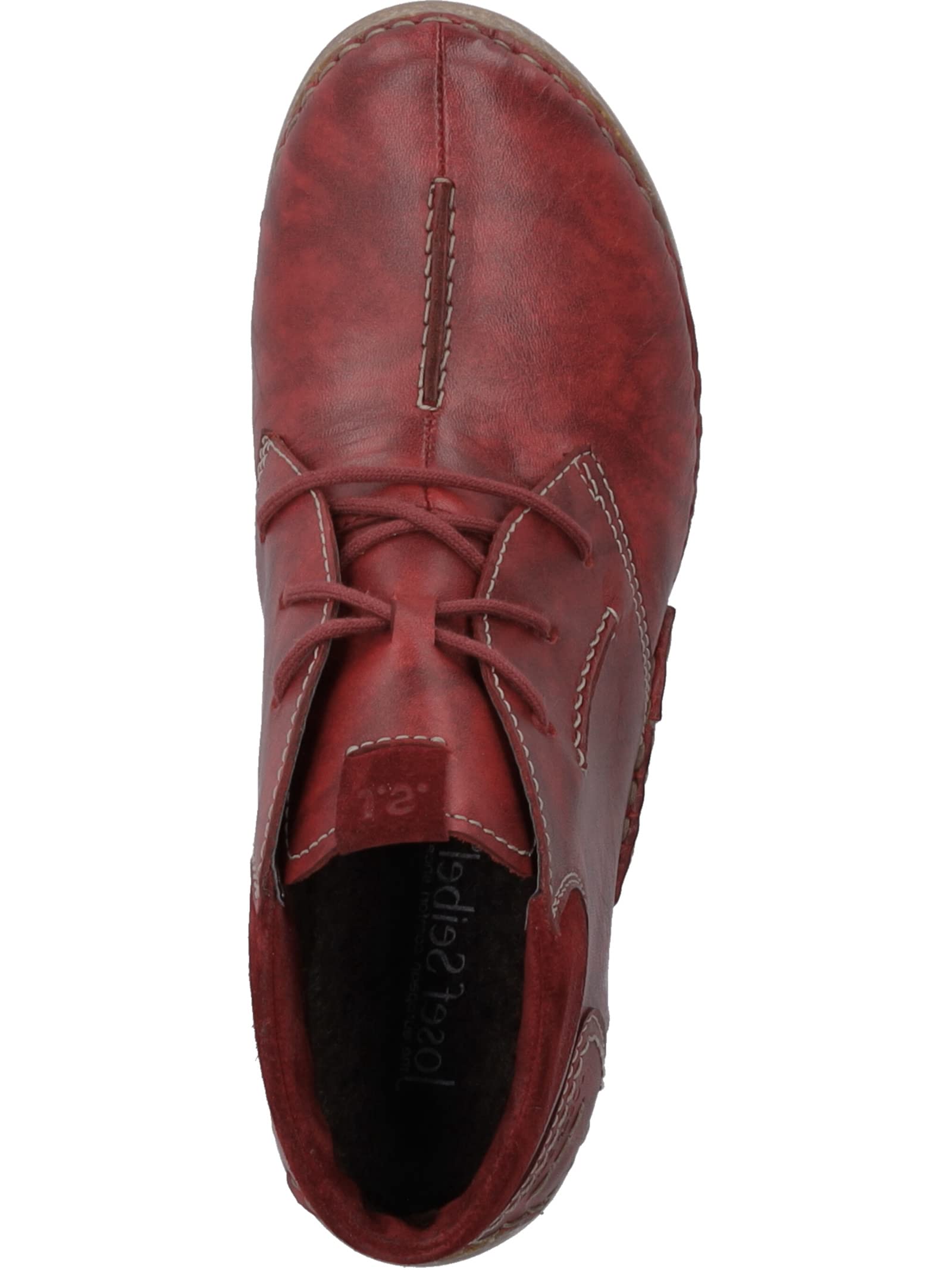 Josef Seibel Women's Fergey 65 Leather Lace-Up Ankle Boots - Comfortable Casual & Dress Shoes for Women - Perfect for Office, Travel & Everyday Wear