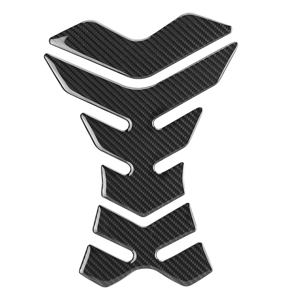 Carbon Fiber Motorcycle Pads - Universal Gas Tank Protector for Suzuki Kawasaki Aprilla - Ride with Style & Protection