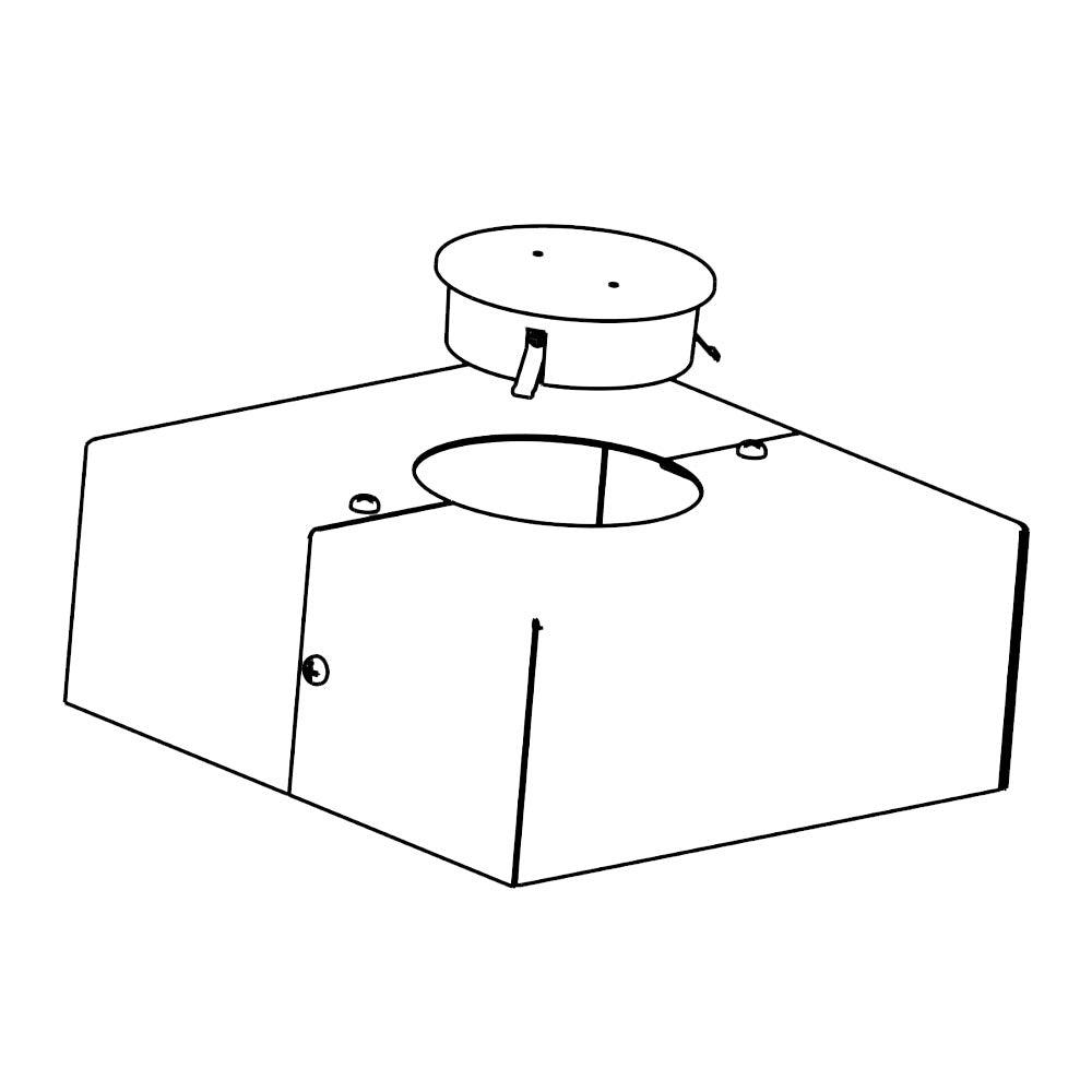 4-Piece Round Pole Base Cover and Cap Kit - Durable Plastic Protectors for Outdoor Canopy, Tent, and Shade Structure Poles - Perfect for Patio, Garden, and Camping Use