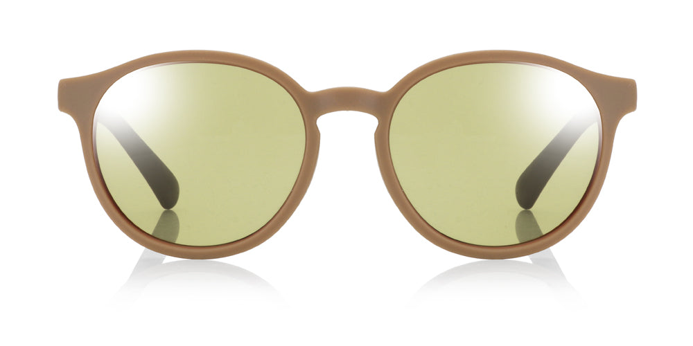 JINS x Snow Peak Rubber Sunglasses 015 84 - Lightweight Polarized Outdoor Sunglasses for Hiking, Fishing & Beach Activities