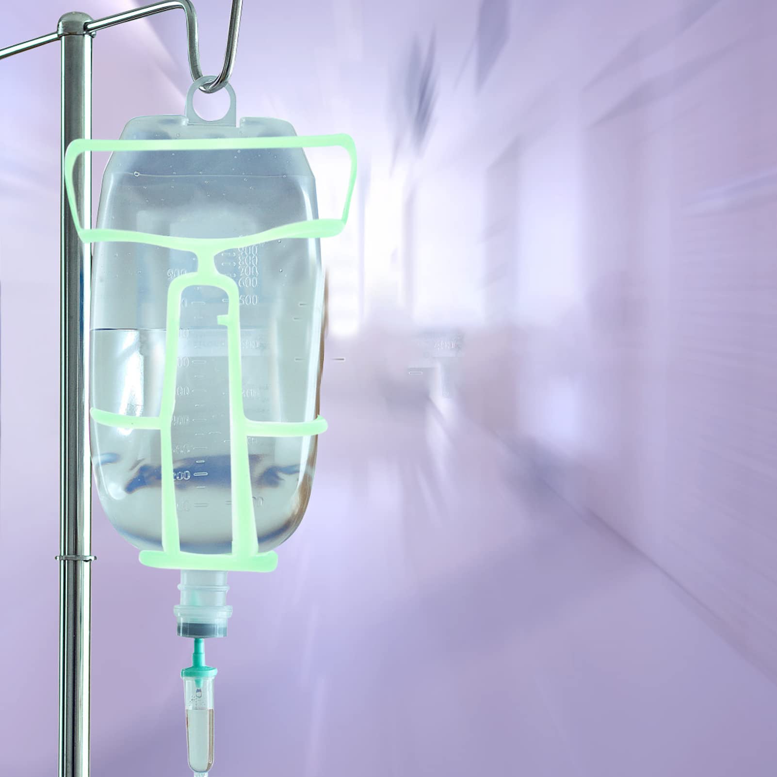 36pcs Infusion Bottle Hanging Nets - Saline Bottle Holders & Covers for IV Storage, Portable Medical Supplies - Perfect for Hospitals, Clinics, and Home Healthcare Use
