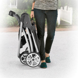 Chicco Viaro Quick Fold Lightweight Stroller - Graphite Gray | Compact Travel Stroller for Toddlers & Infants | Perfect for Air Travel, Shopping & Daily Walks