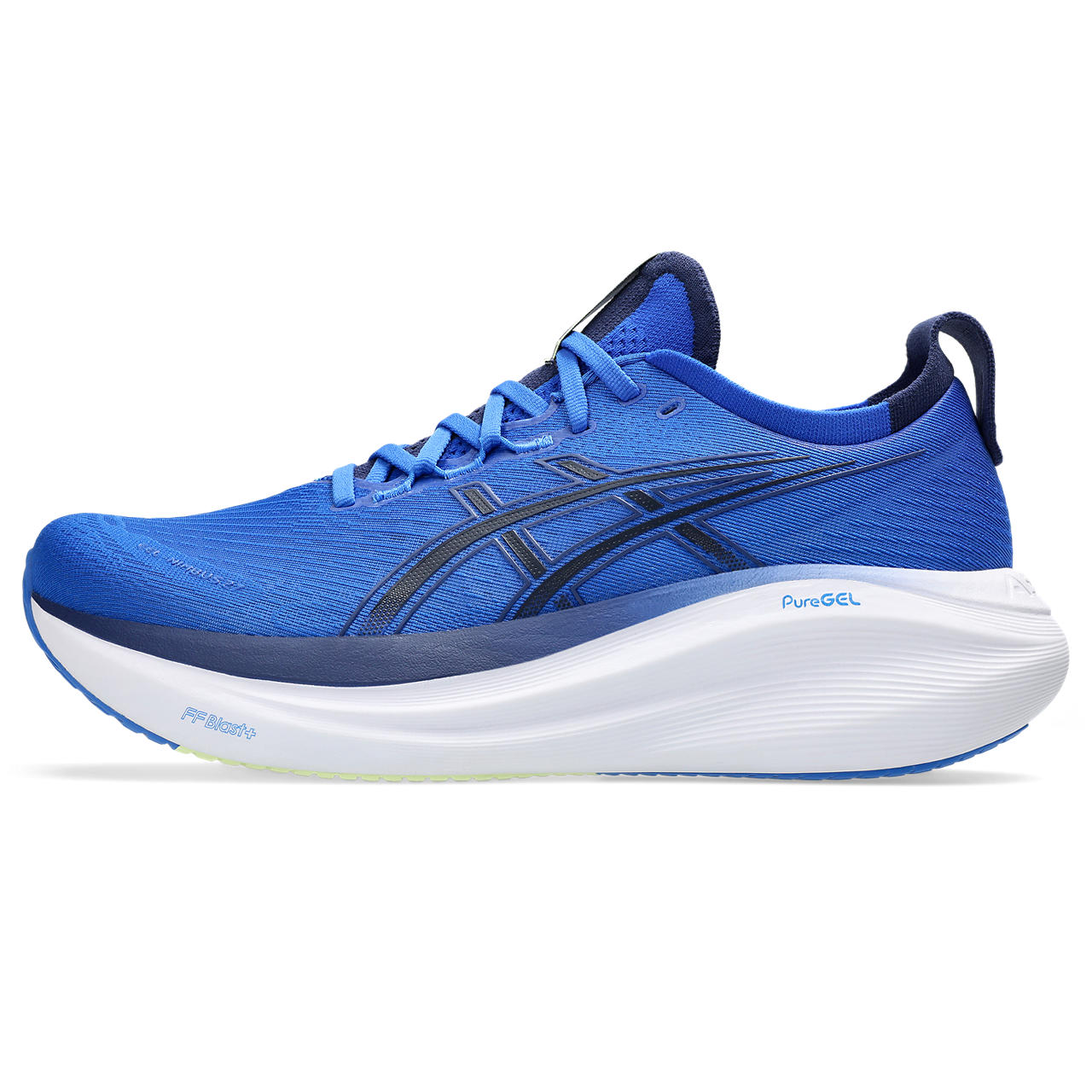 ASICS Gel-Nimbus 27 Men's Running Shoes - Cushioned Road Running Sneakers for Long Distance & Marathon Training - Perfect for Jogging, Gym Workouts & Daily Wear