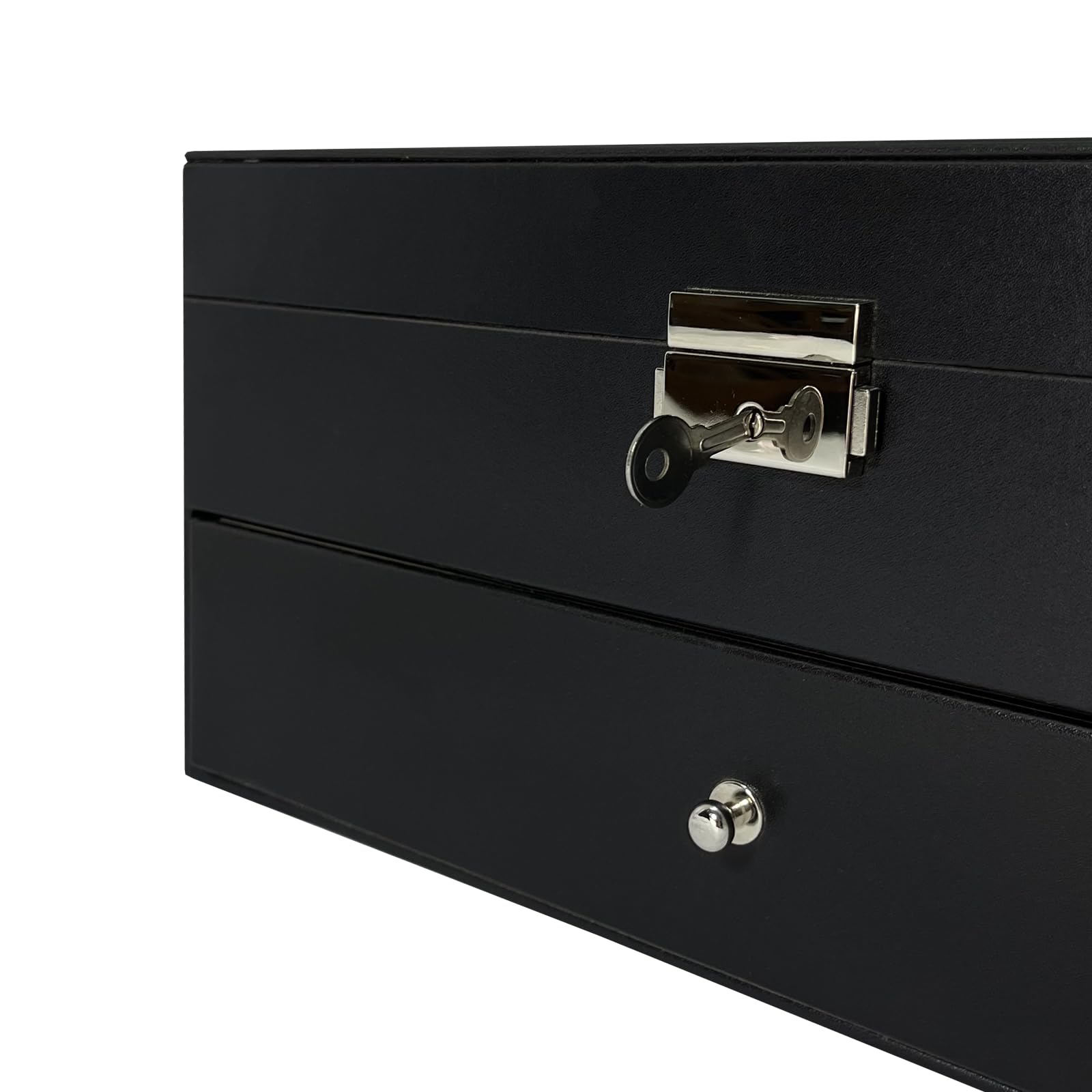 MR Maestro Watchmaker - 12-Slot Eyeglass Display Case | Jewelry Drawer Organizer | Watch Storage Box | Ring, Automatic Men's Watches, Women's Sunglasses & Men's Accessories Organizer - Perfect for Home, Office & Travel Organization