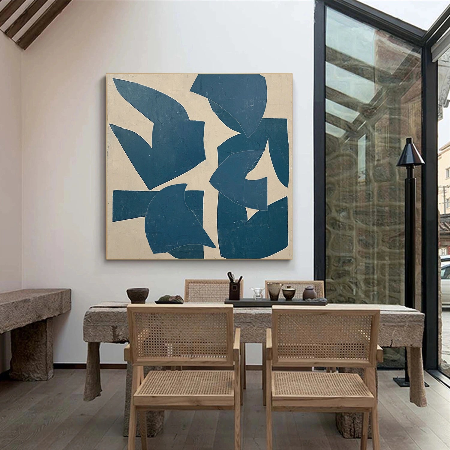 Abstract Painting #AB 454 - Modern Wall Art for Home & Office Decor | Perfect for Living Room, Bedroom or Workspace