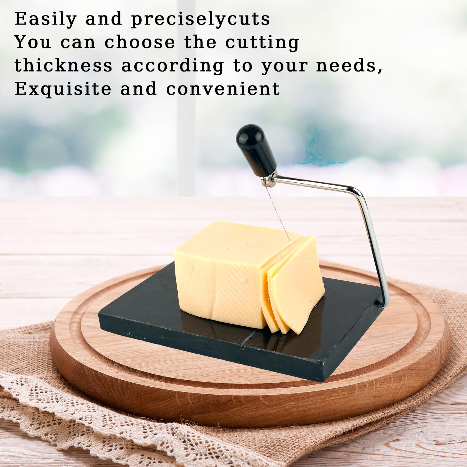 10PCS Stainless Steel Cheese Slicer Wires - 6 Inch Professional Cheese Cutter Kit for Block Cheese, Butter & More | Durable Kitchen Tool for Home, Restaurant & Catering | Perfect for Cheese Boards, Charcuterie & Food Prep