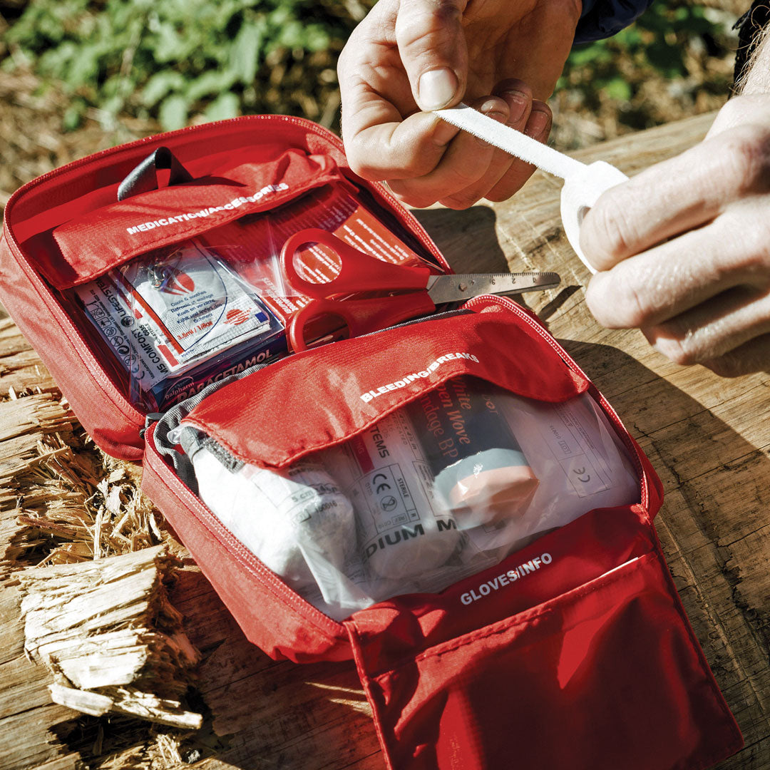 Lifesystems Explorer First Aid Kit - Compact & Lightweight Emergency Medical Supplies for Hiking, Camping, Travel & Outdoor Adventures