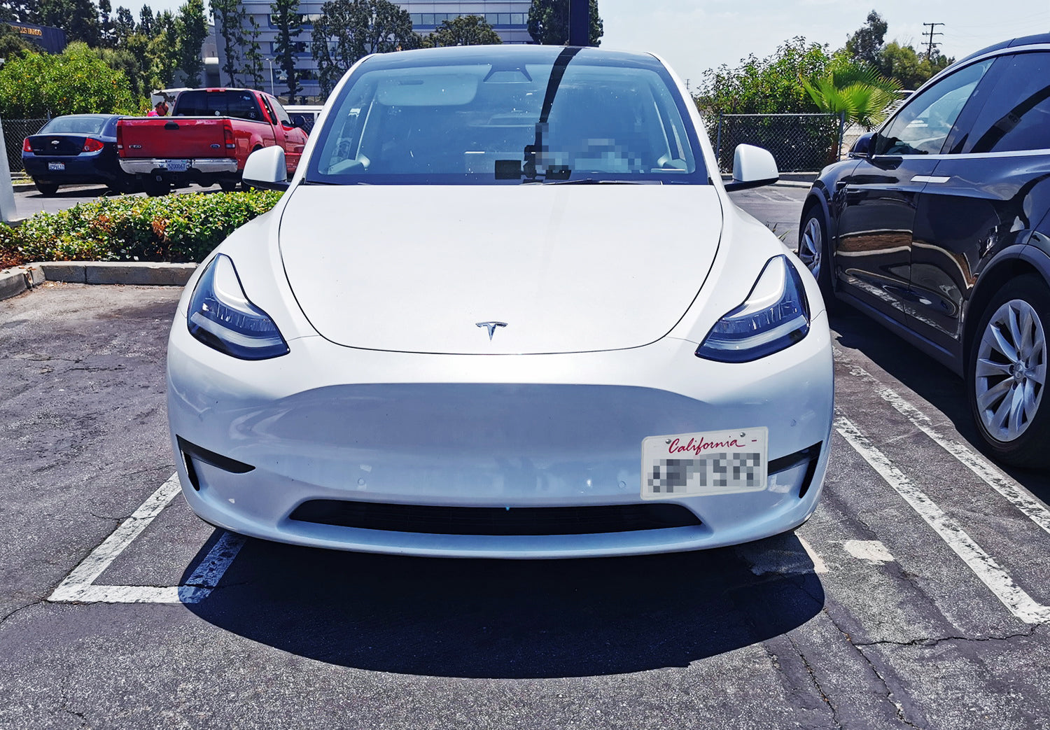 1st Gen Tesla Model 3 Y Front Bumper Tow Hook License Plate Mounting Bracket - Durable & Easy Installation for Custom Car Styling (Perfect for Car Shows & Street Legal Compliance)