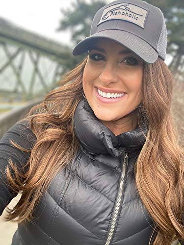 Fishoholic Snapback Baseball Fishing Hat - Breathable Mesh Trucker Cap for Anglers - Perfect Fishing Gift for Dad, Father's Day, or Outdoor Enthusiasts - Ideal for Fishing, Boating, and Outdoor Adventures