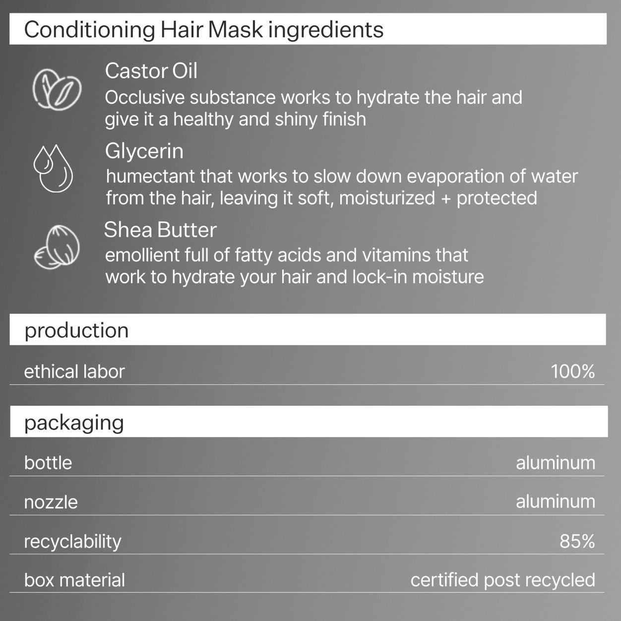 Best Deep Conditioning Hair Mask for Dry & Damaged Hair - Repair & Hydrate - At-Home Salon Treatment for Smooth & Shiny Hair