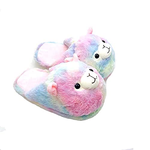 Adorable Plush Animal Slippers for Women - Cozy Duck, Panda, Alpaca & Hamster House Shoes | Perfect for Indoor Comfort, Lounge Wear & Gift Giving