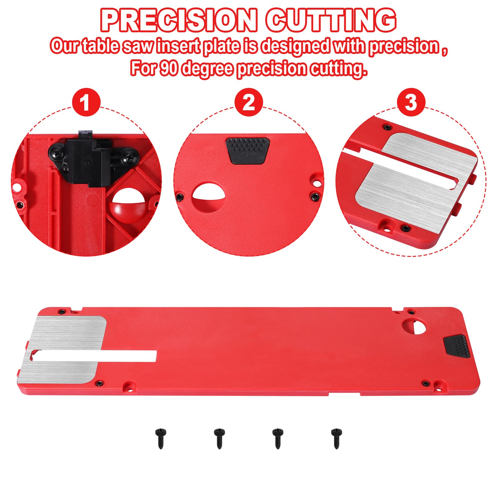 STZ6307 Zero Clearance Table Saw Insert Plate - Compatible with SKIL TS6307-00 Table Saw | Perfect for Woodworking, DIY Projects & Precision Cuts