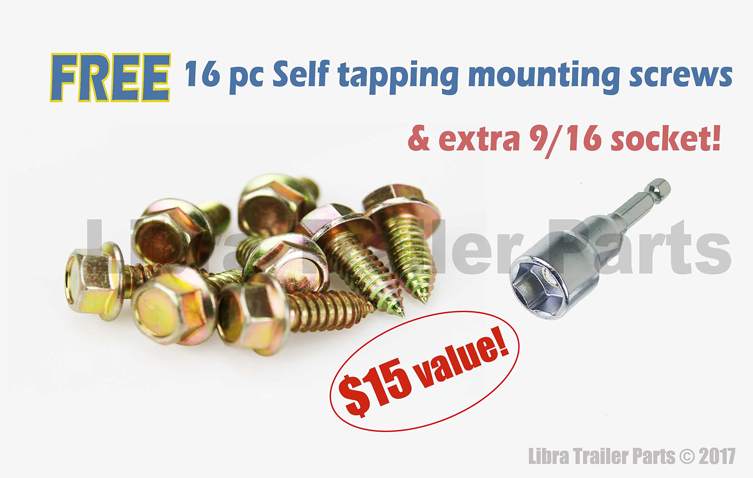4-Pack 9K lb Heavy Duty 24