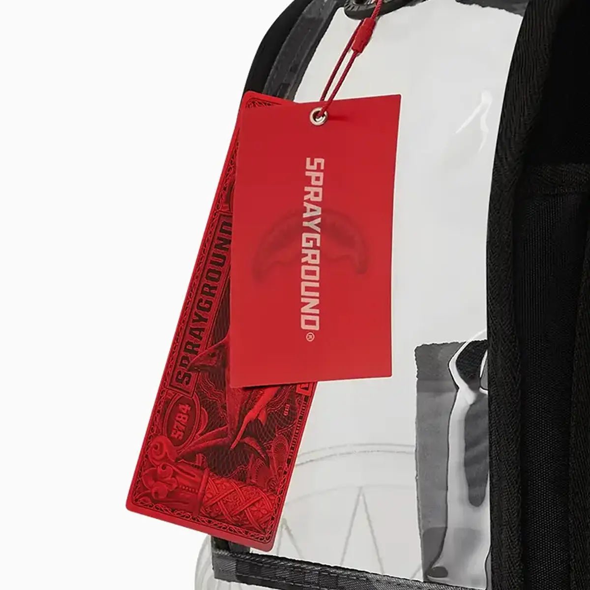Clear As Night Clear DLX Backpack - Stylish Transparent Backpack for School, Travel & Concerts | Waterproof & Durable See-Through Design