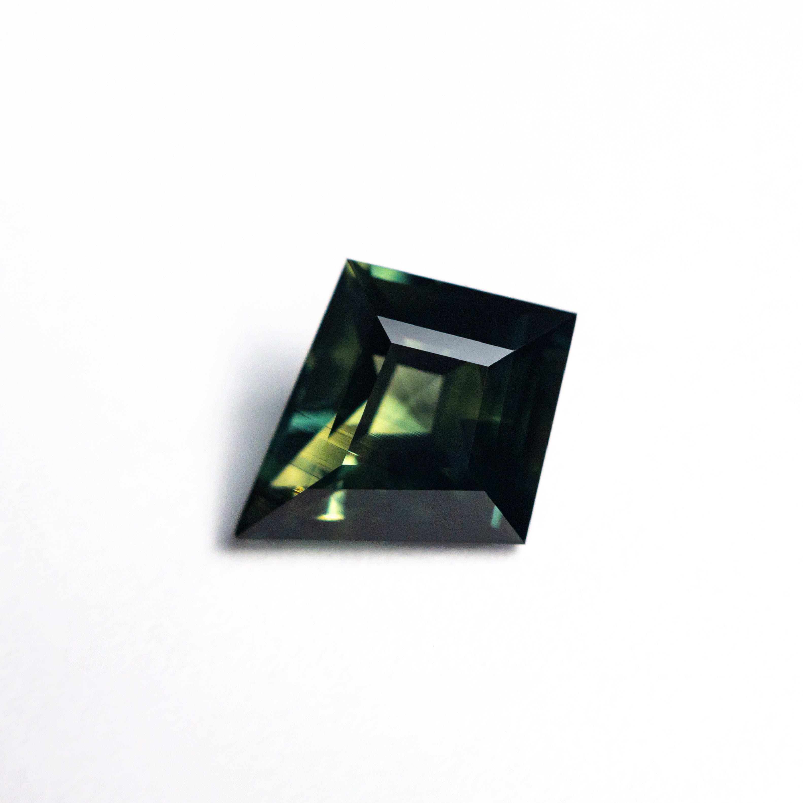 2.16ct Natural Blue Kite Step Cut Sapphire Gemstone - 10.50x8.63x4.48mm for Engagement Rings & Fine Jewelry Making
