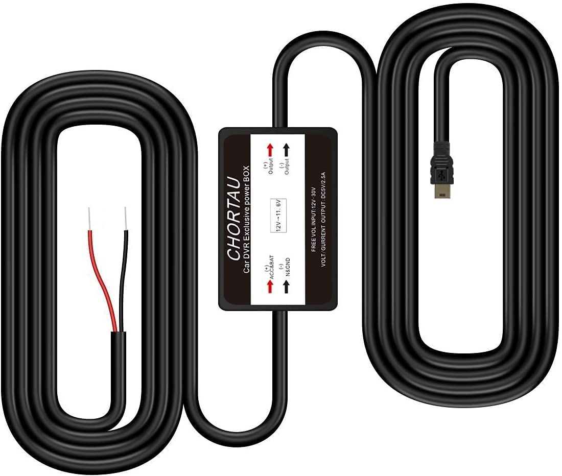 Premium Hardwire Kit for Car Dash Cam - Seamless Installation & Continuous Power Supply - Ideal for Parking Mode & 24/7 Surveillance