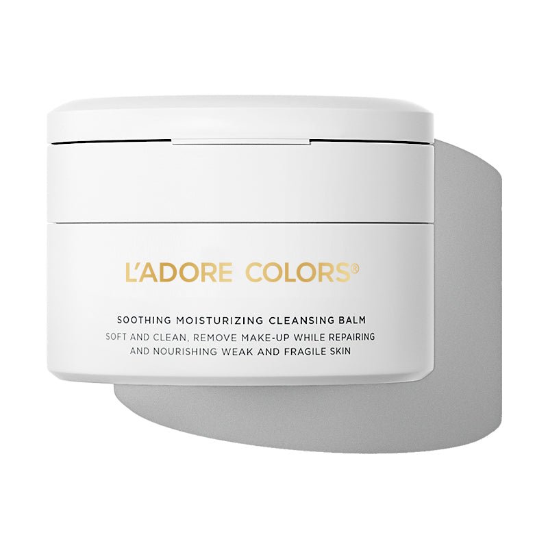 L'ADORE COLORS Nourishing Cleansing Balm - Hydrating Makeup Remover & Facial Cleanser for Dry Skin | Perfect for Daily Skincare Routine & Travel