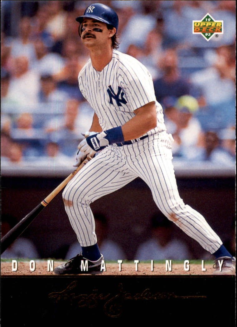 1993 Upper Deck Clutch Performers #R14 Don Mattingly Baseball Card - Rare Collectible for Sports Memorabilia Fans & Vintage Trading Card Enthusiasts - Perfect for Display, Investment, and Baseball Card Collections