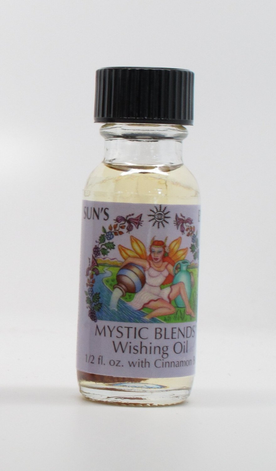 Sun's Eye Mystic Blends Essential Oils - 1/2 Ounce Bottle for Aromatherapy, Meditation & Relaxation | Premium Fragrance Oils for Diffusers, Massage & Spiritual Healing