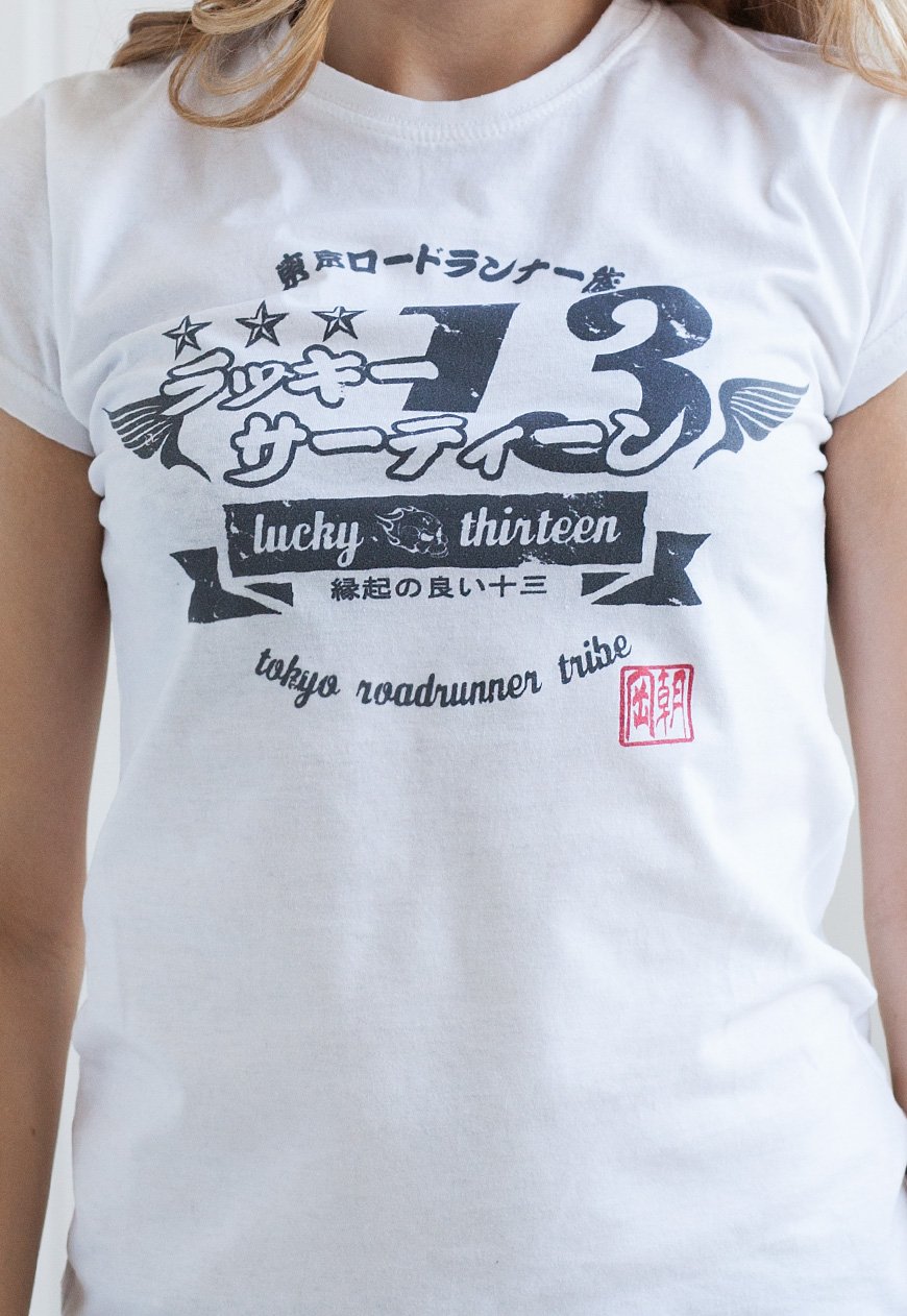 Japanese Anime Tokyo Roadrunner Harajuku Kaminari Punk Graphic T-Shirt for Women | Cool Manga Streetwear Tee | Perfect for Cosplay, Anime Conventions & Casual Wear