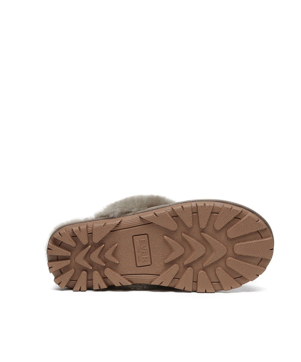 Men's UGG Scuff Slippers - Cozy Indoor/Outdoor House Shoes for Winter Comfort - Perfect for Lounging at Home, Running Errands & Cold Weather Wear
