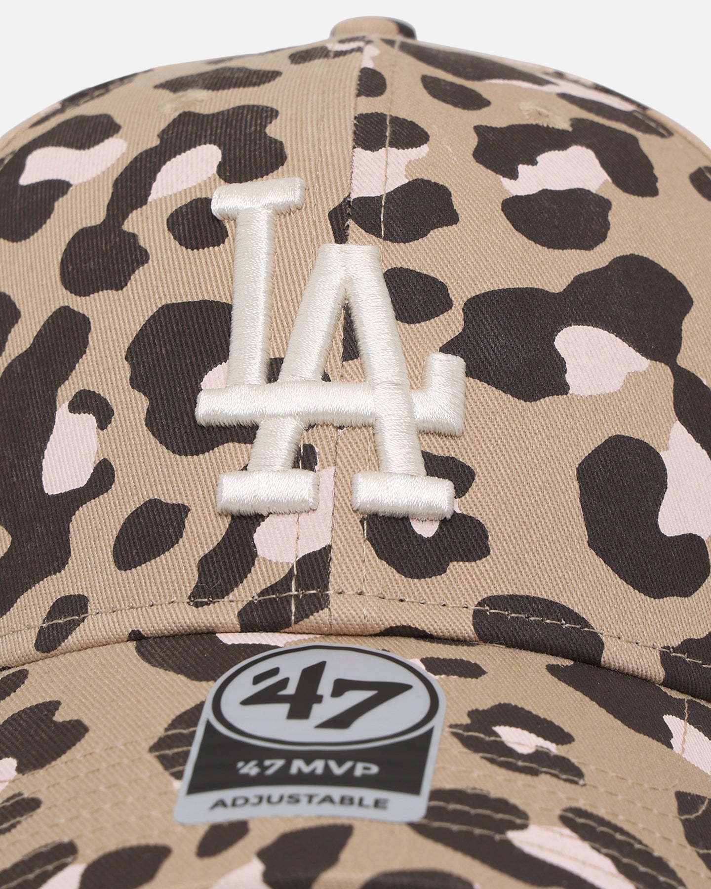 47 Brand Los Angeles Dodgers 'Bagheera' 47 Clean Up Strapback Khaki Adjustable Hat - Perfect for Baseball Games, Casual Wear & Sports Fans