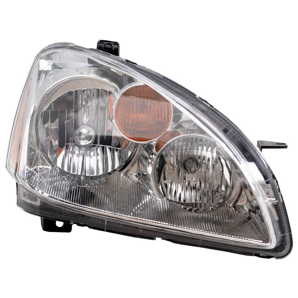 02-04 Nissan Altima Replacement Halogen Headlight Assembly - Left/Right Side Compatible - Improve Night Driving Safety for Sedan & Commuter Cars