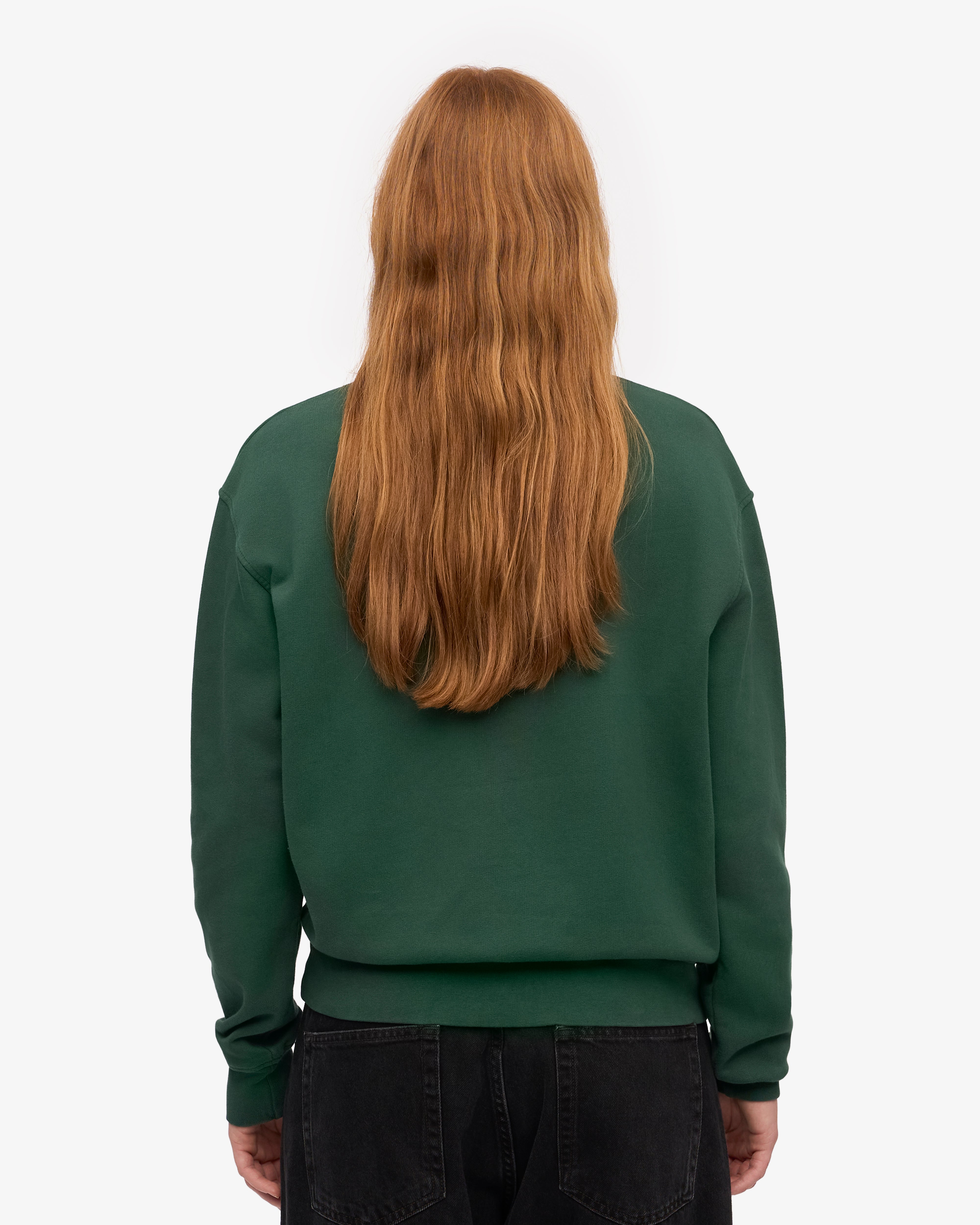 Women's Classic Organic Cotton Crew Neck T-Shirt - Emerald Green | Soft & Comfortable Casual Wear for Everyday Outfits