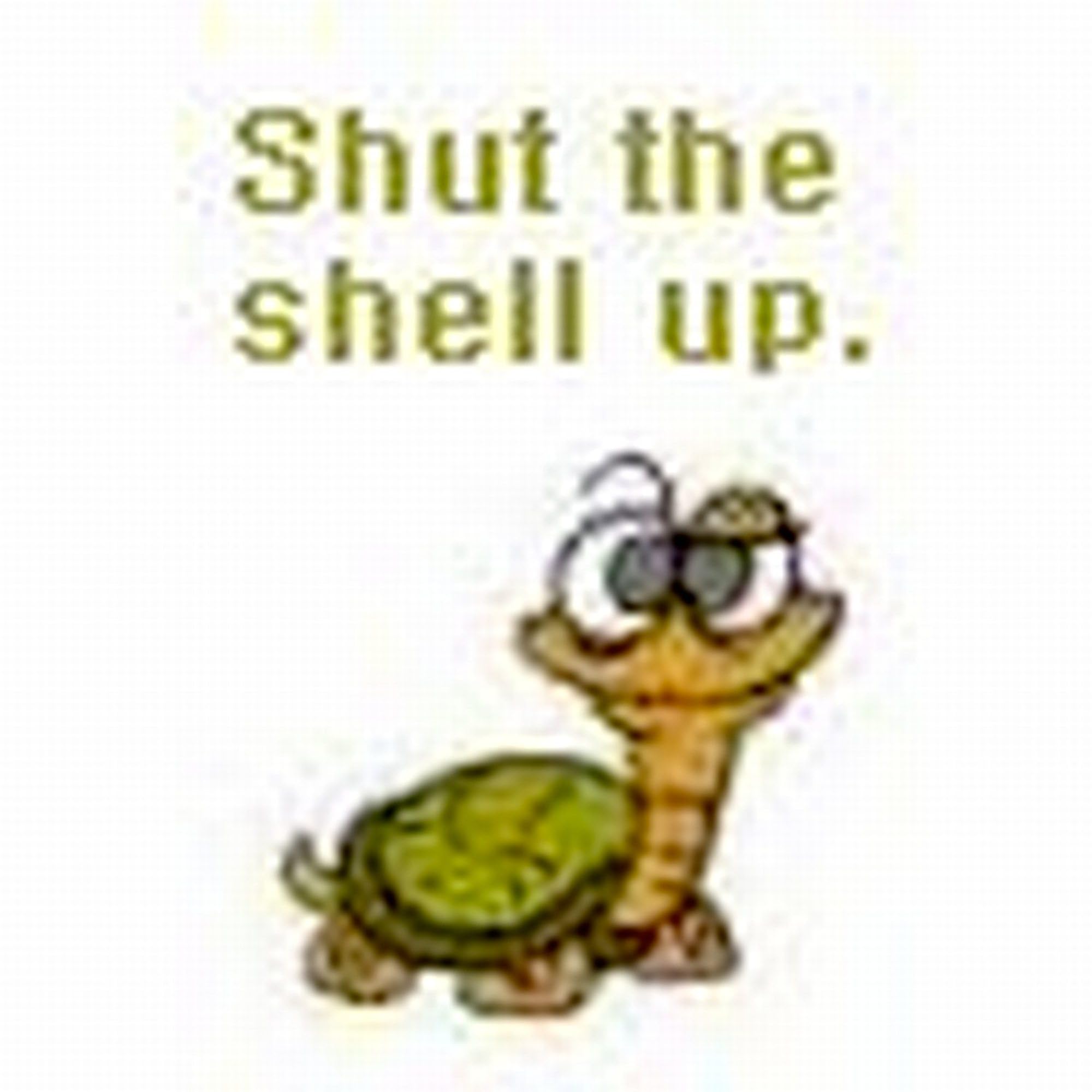 Shut The Shell Up Natural Canvas Tote Bag - Eco-Friendly Reusable Shopping Bag for Groceries, Beach Trips & Daily Use | CafePress