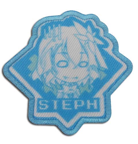 No Game No Life Anime Steph Dola Embroidered Iron-On Patch - Perfect for Cosplay, Jackets, Backpacks & DIY Crafts