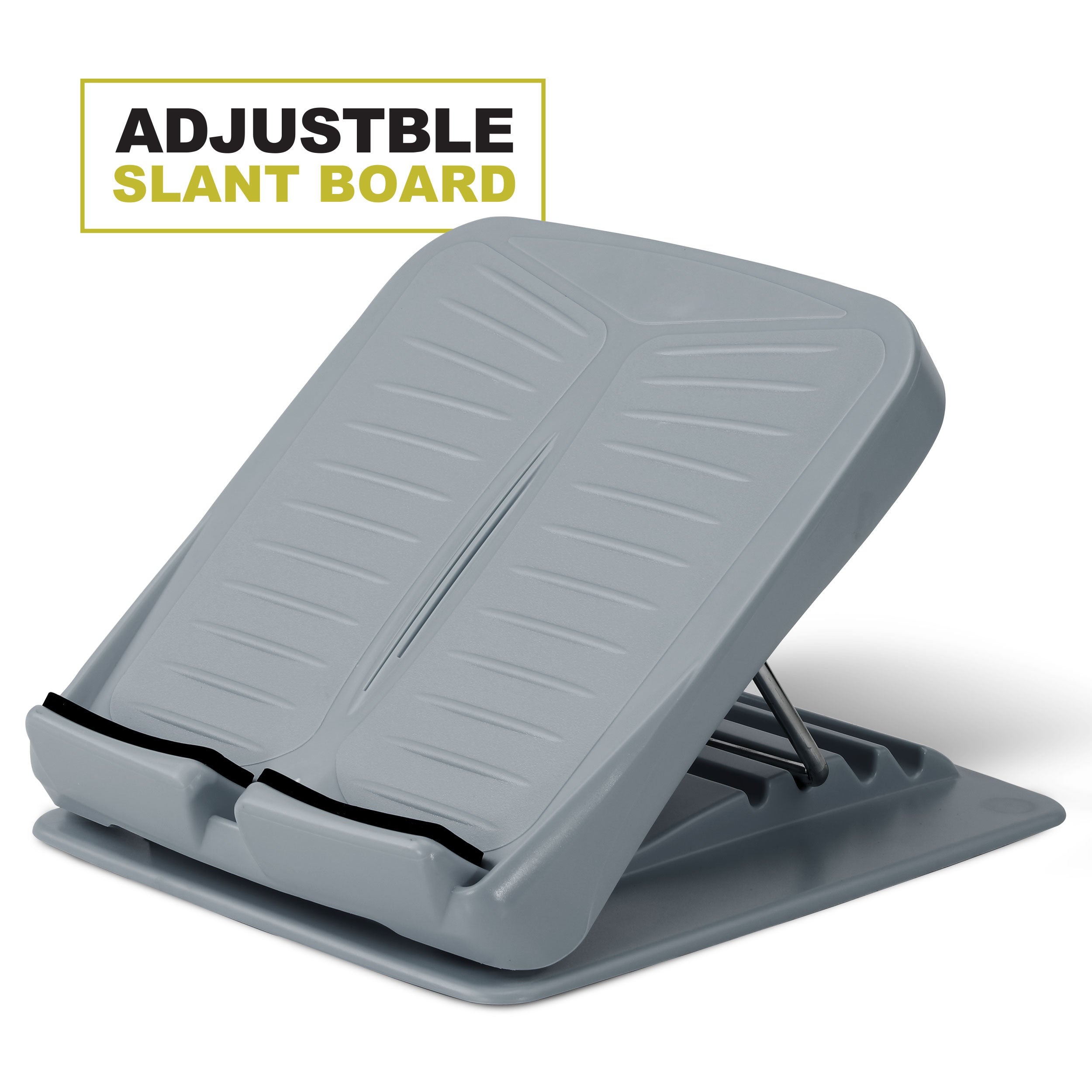 PRCTZ Adjustable Foot Slant Board for Stretching & Rehabilitation - Calf Stretcher, Plantar Fasciitis Relief, Yoga & Physical Therapy - Perfect for Home Gym, Office & Recovery Exercises