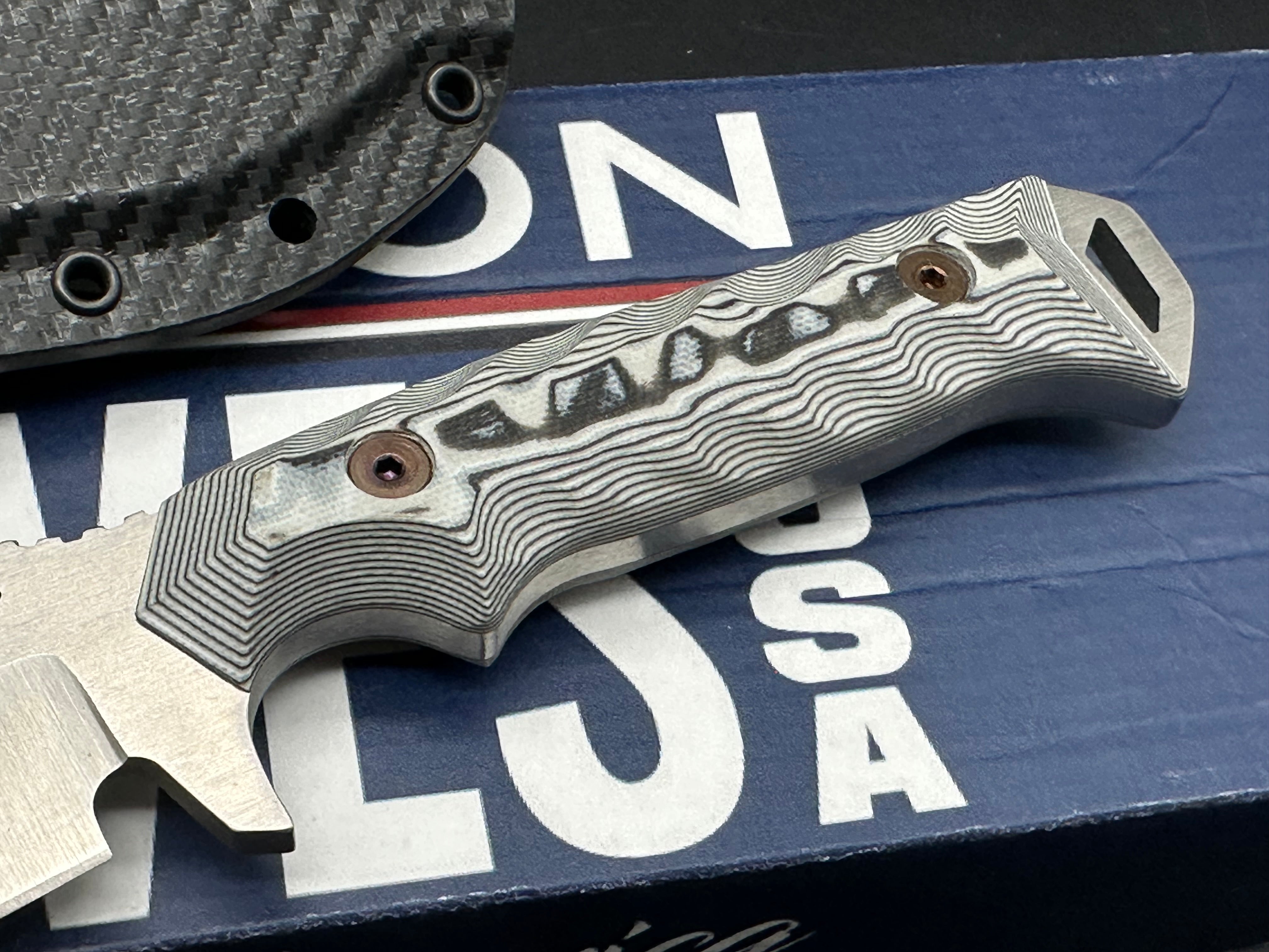 Dawson Knives Shepherd Fixed Blade Knife - 3.875