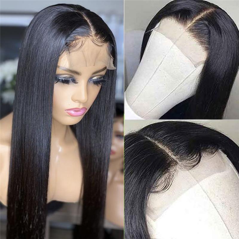 Eullair 5x5 HD Lace Closure Human Hair Wig for Women - 10-30 Inches Natural Straight/Curly/Wavy Hair - Invisible Lace Front Wig for Daily Wear & Special Occasions