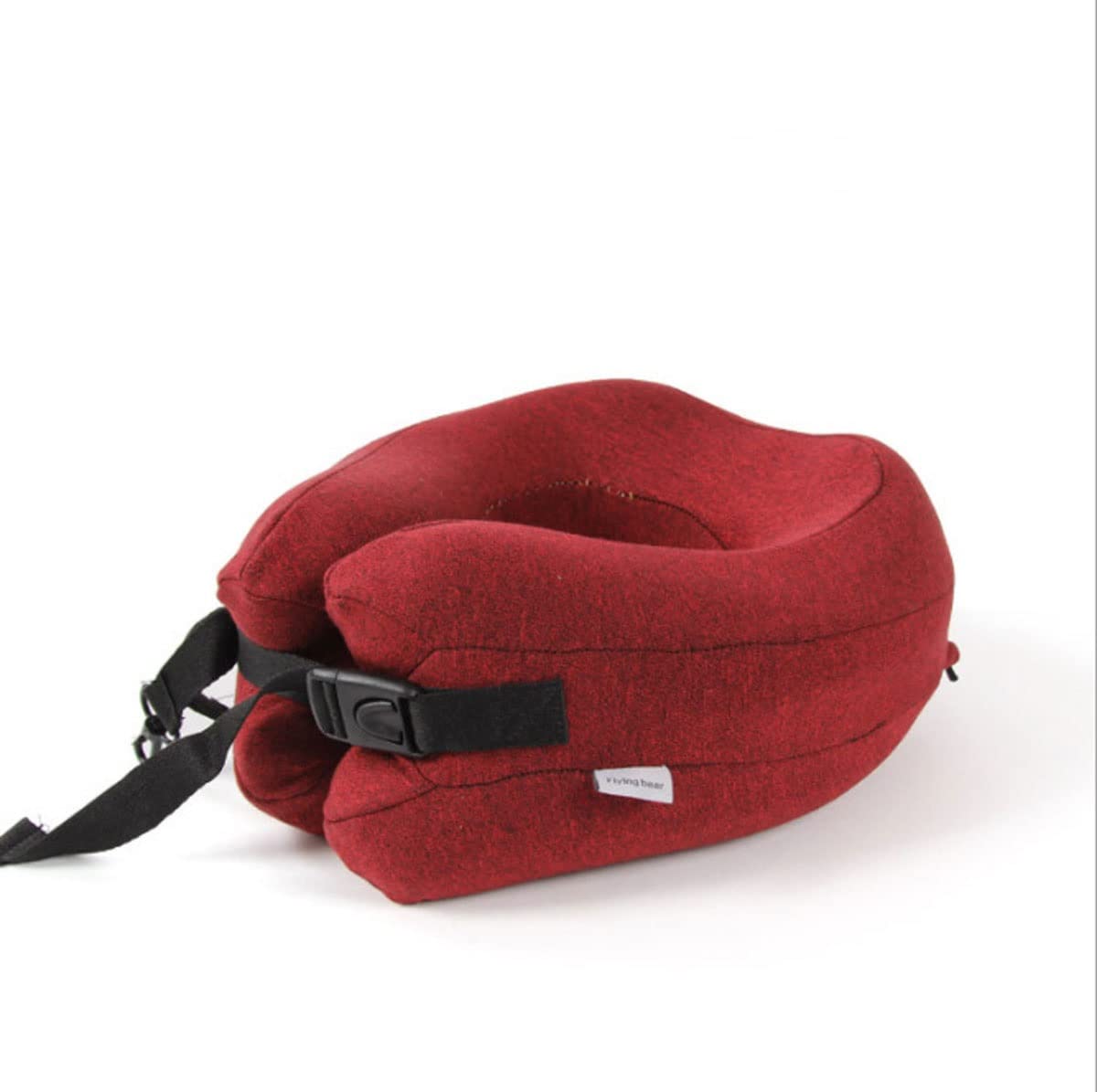 **Memory Foam Travel Pillow for Airplane & Car - 100% Breathable U-Shaped Neck Support with Compact Carry Bag | Perfect for Long Flights, Road Trips & Office Naps (Color: A)**