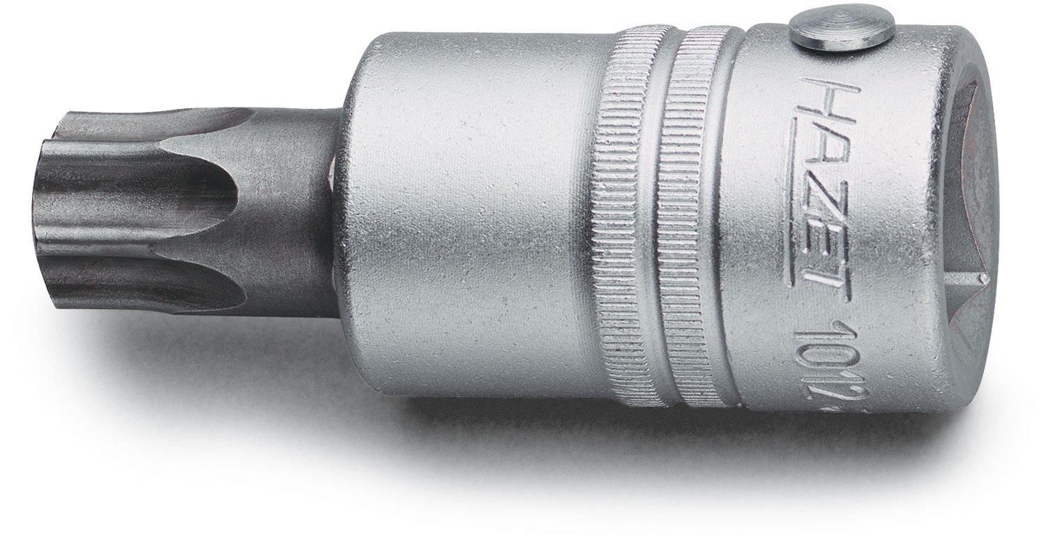 Hazet 1012-T100 Professional Torx T100 Screwdriver Socket Bit - Perfect for Automotive, Electronics & DIY Repairs