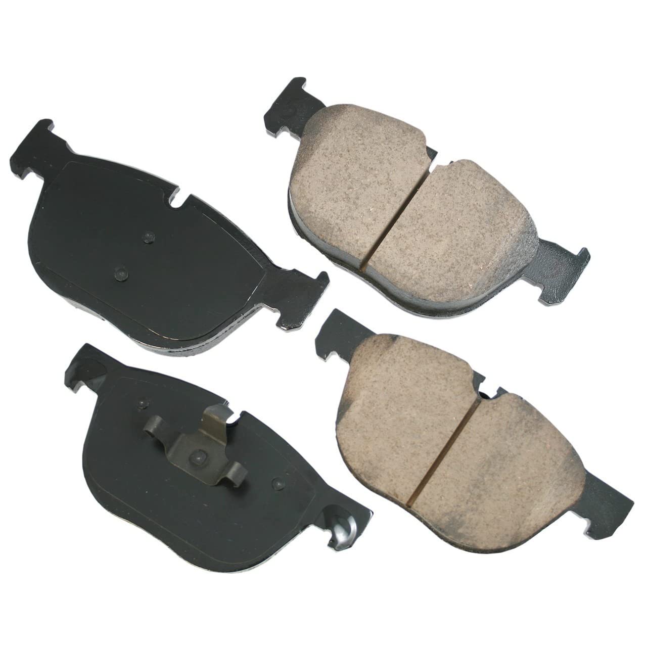 Akebono EUR1294 Ceramic Disc Brake Pads - Low Noise & Dust-Free Performance for European Cars | Perfect for Daily Commuting & City Driving