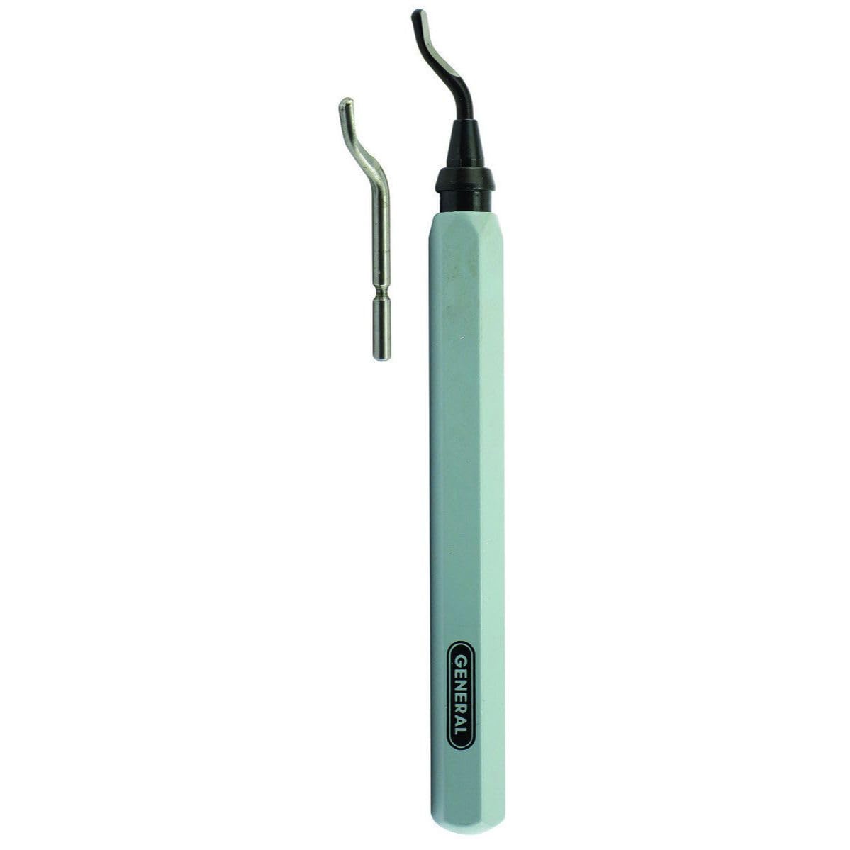 General Tool G482 Swivel Head Deburring Tool (42324) - Professional Metal Edge Finishing Tool for DIY, Plumbing & Automotive Repair